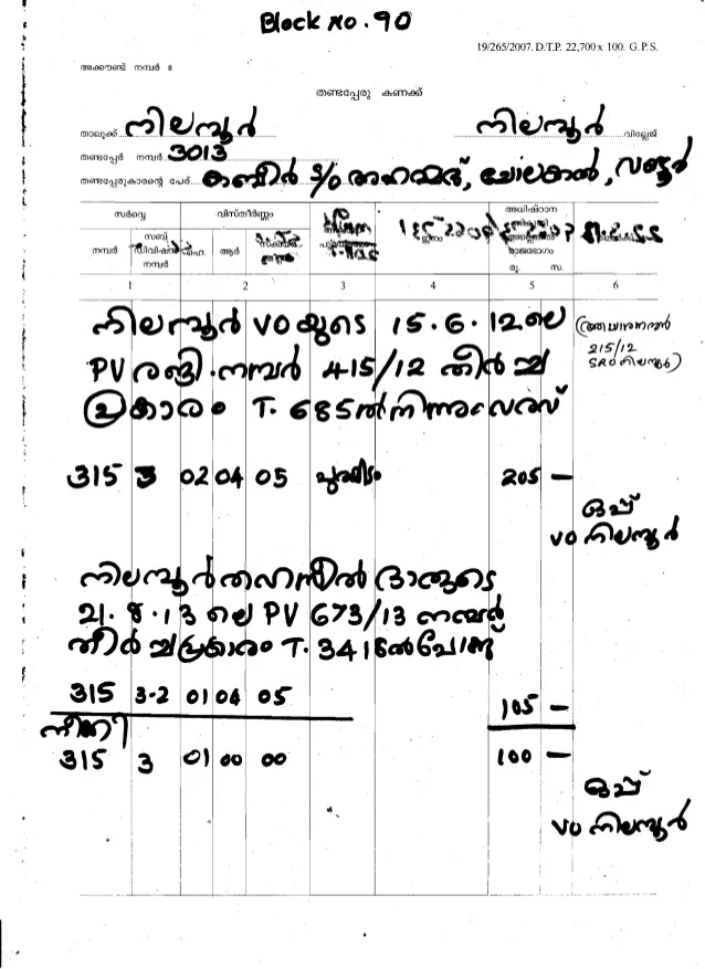 ഒരാൾക്ക് ഒറ്റ തണ്ടപ്പേര് ; ആദ്യം പുതിയ ആധാരങ്ങൾ മാത്രം